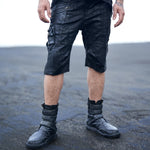Men-Apparel-Bottoms-Track-Utility-3-4-Pants-Leather-Boots