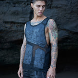 mens avant garde street clothing tank top sleeveless