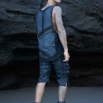 mens avant garde streetwear apparel tank top sleeveless utility 3 4 shorts boots
