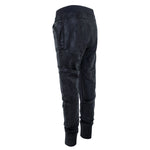 mens long utility cargo joggers drop crotch waxed 