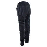 mens long utility cargo joggers drop crotch waxed 